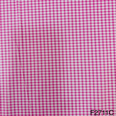 Check Cotton Fabric-F2711